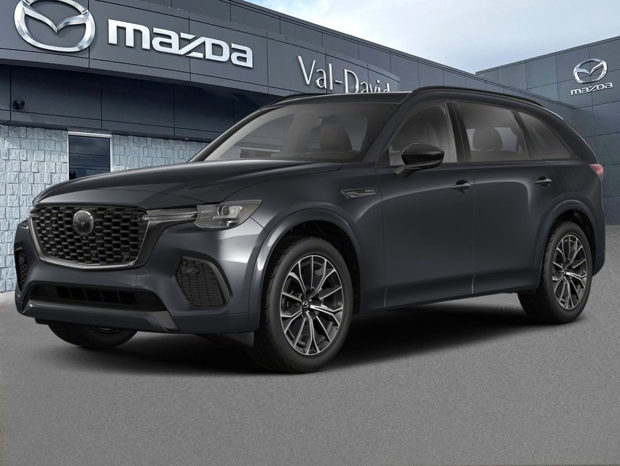 Mazda CX-70 hybride rechargeable GT TI, 7 PLACES, CUIR, HYBRIDE 2026 Noir de jais mica
