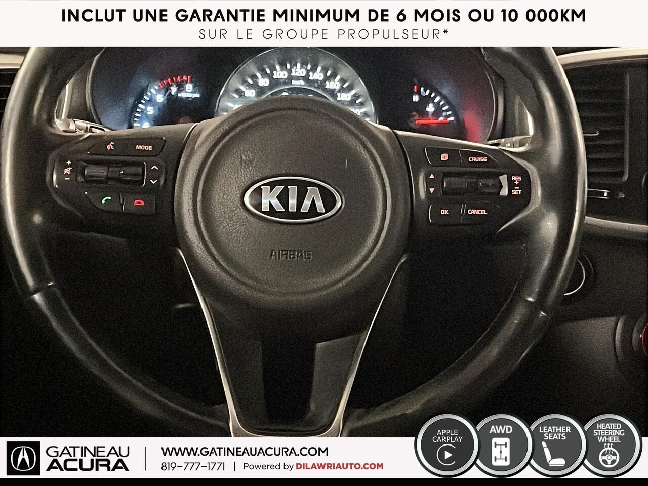 2018 Kia Sorento EX Turbo AWD Black Gatineau - photo #8