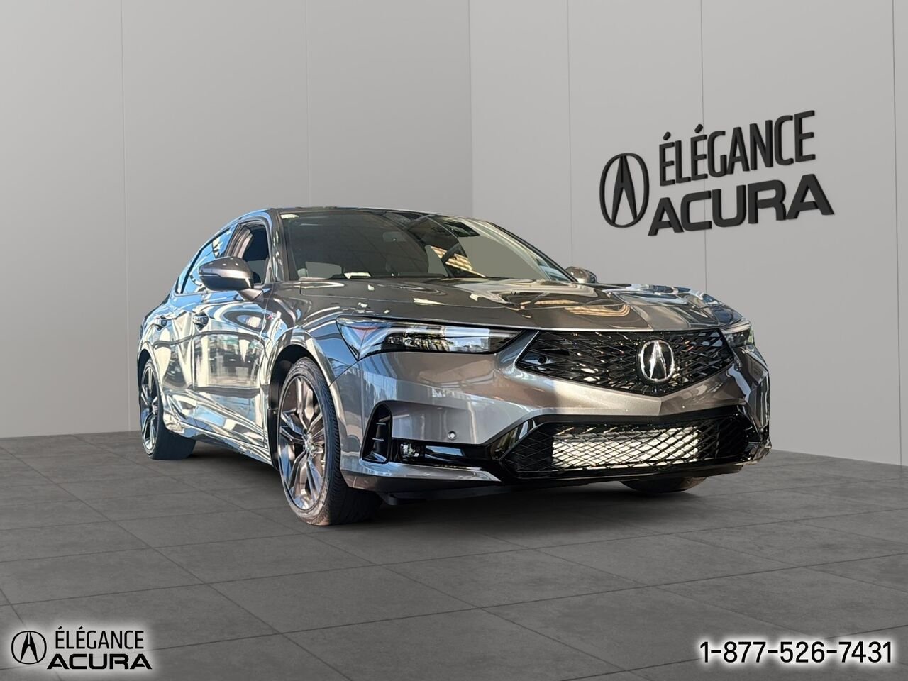 ACURA Integra ÉLITE A-SPEC | 25062 2025 Carbone liquide métallisé Granby - photo #2