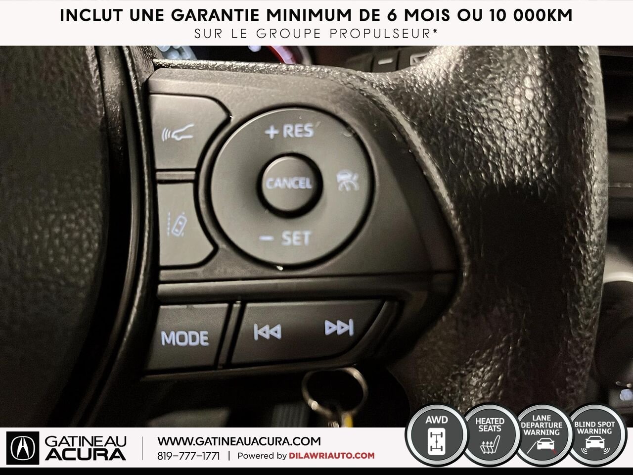 Toyota RAV4 LE AWD 2023 Gris Gatineau - photo #9