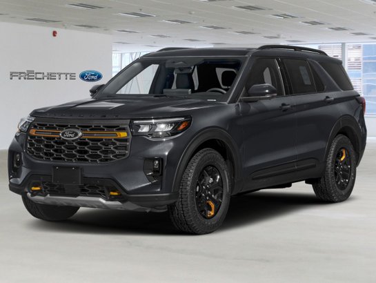 2027 Ford Explorer Tremor 4RM Agate Black Metallic