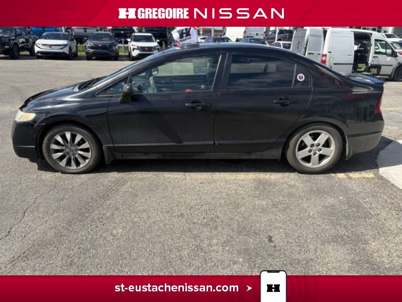 2009 Honda Civic Black Saint-Eustache - photo #7
