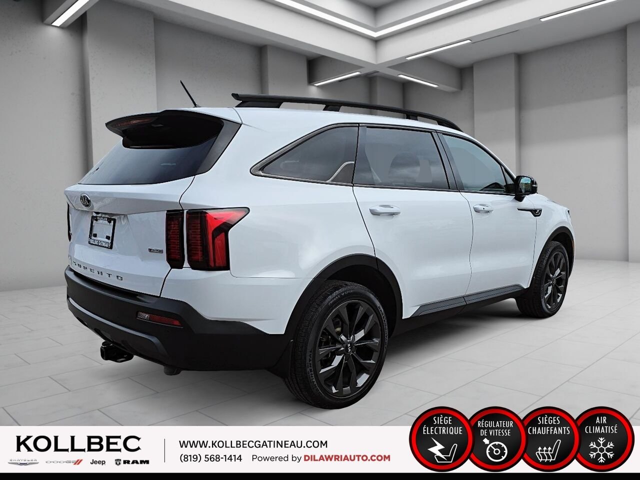 2021 KIA SORENTO X-Line AWD White Ottawa & Gatineau - photo #14
