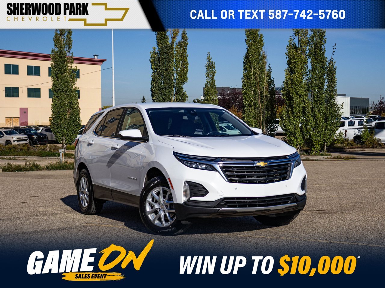 2022 Chevrolet Equinox AWD 4dr LT w/1LT White Sherwood Park - photo #0