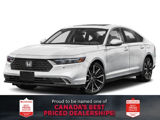 Honda Accord Hybride Touring eCVT Hybrid Sedan 2025 White