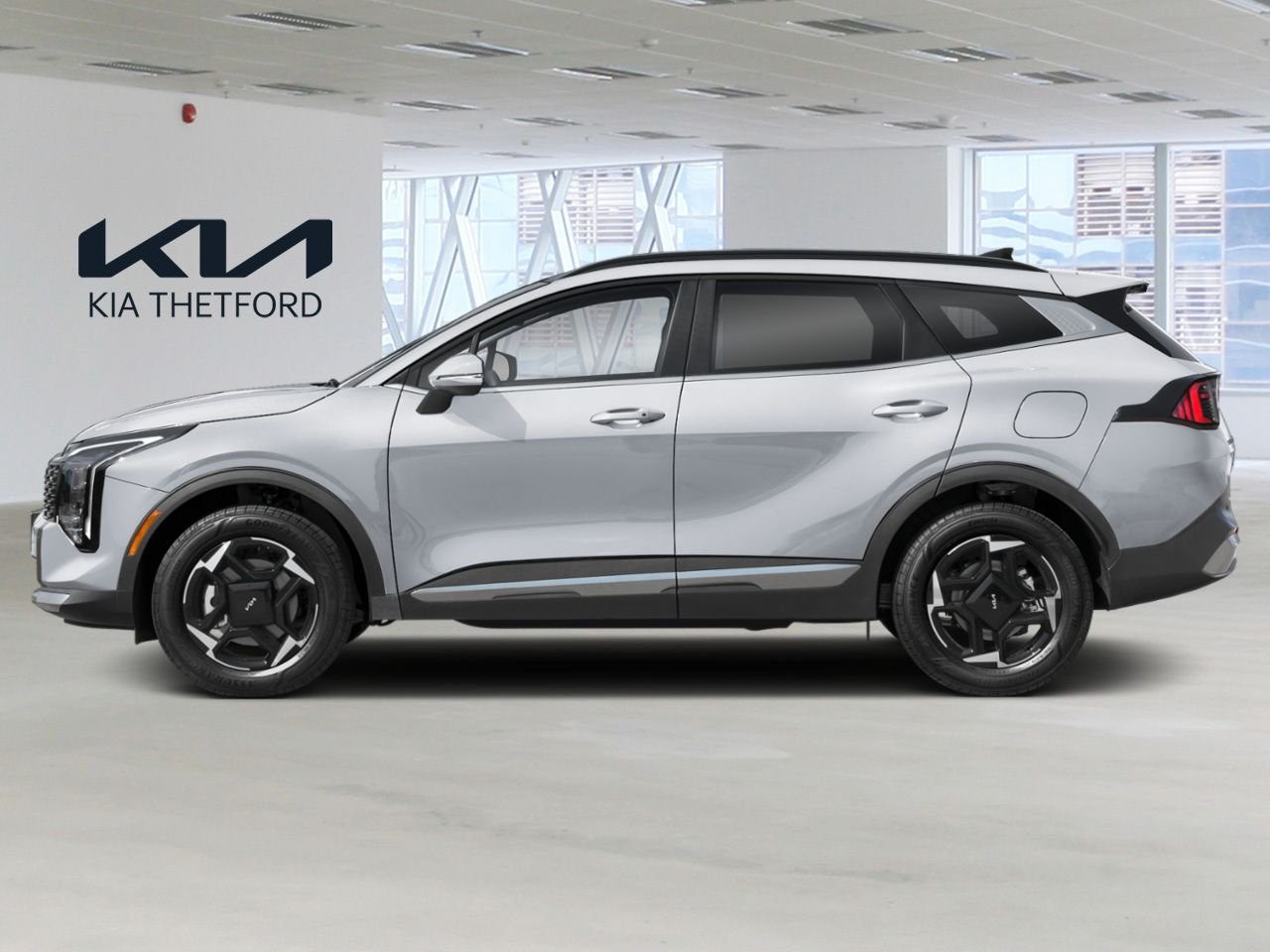 Kia Sportage hybride 2027 Gris loup Thetford Mines - photo #1