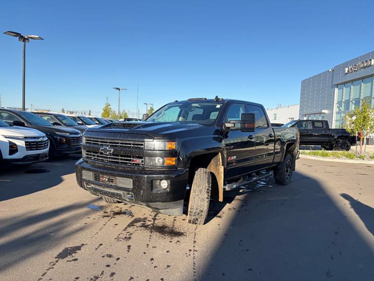 2018 Chevrolet Silverado 2500HD 4WD Crew Cab 153 LTZ Black Sherwood Park - photo #2