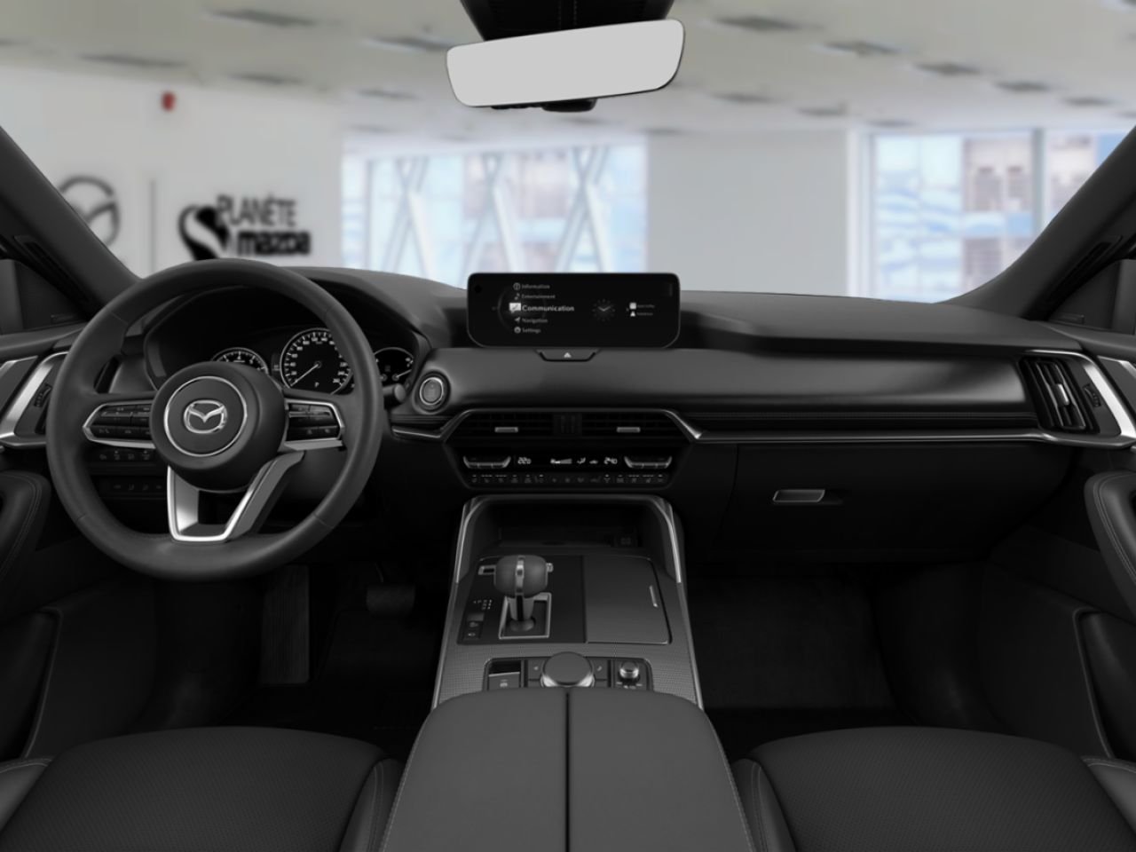 2026 Mazda CX-70 MHEV JM3KJDHC0T1215167 Jet Black Mica Mirabel - photo #2