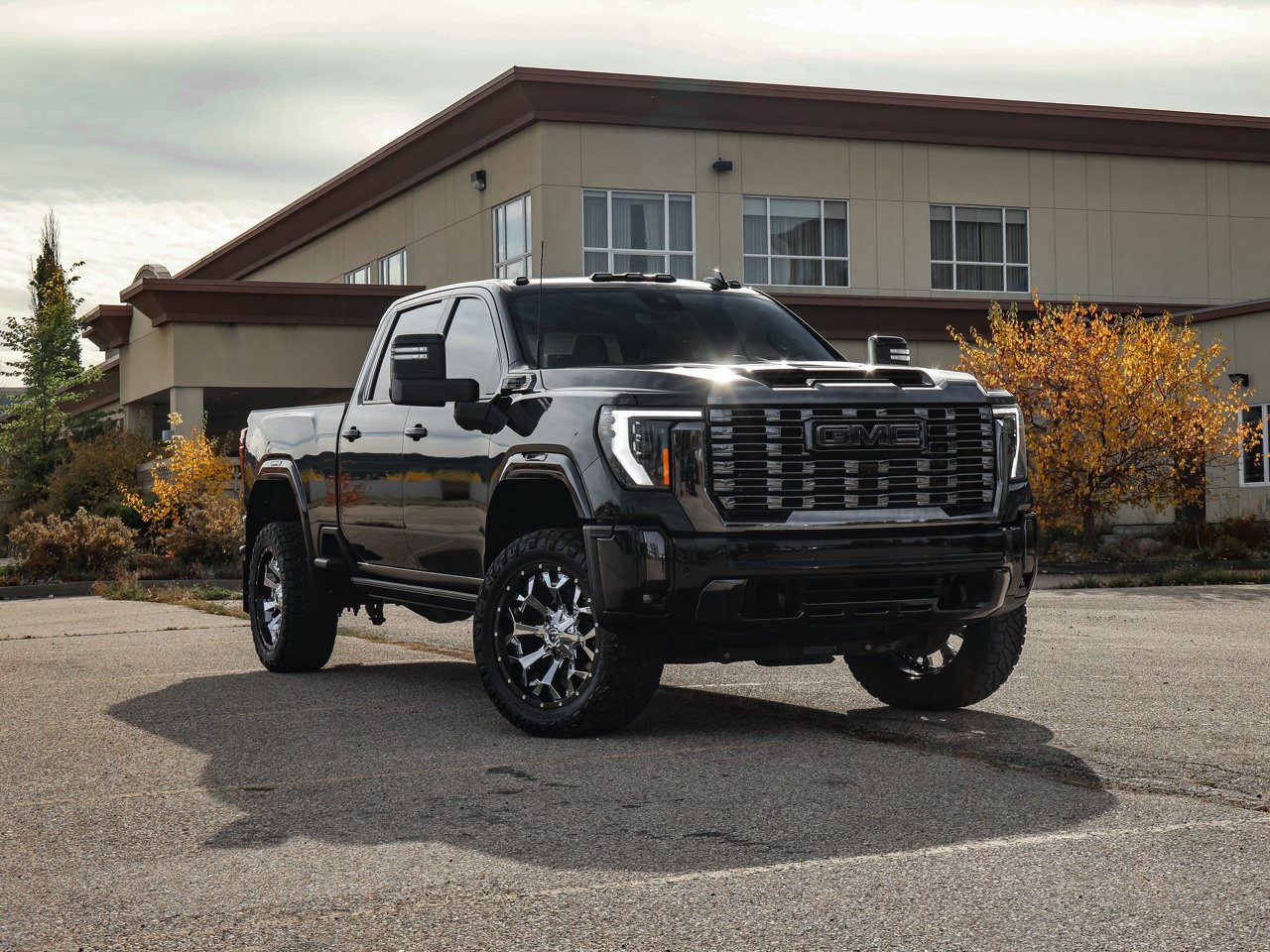 2024 GMC Sierra 3500HD 4WD Crew Cab 159 Denali Ultimate Black Sherwood Park - photo #1