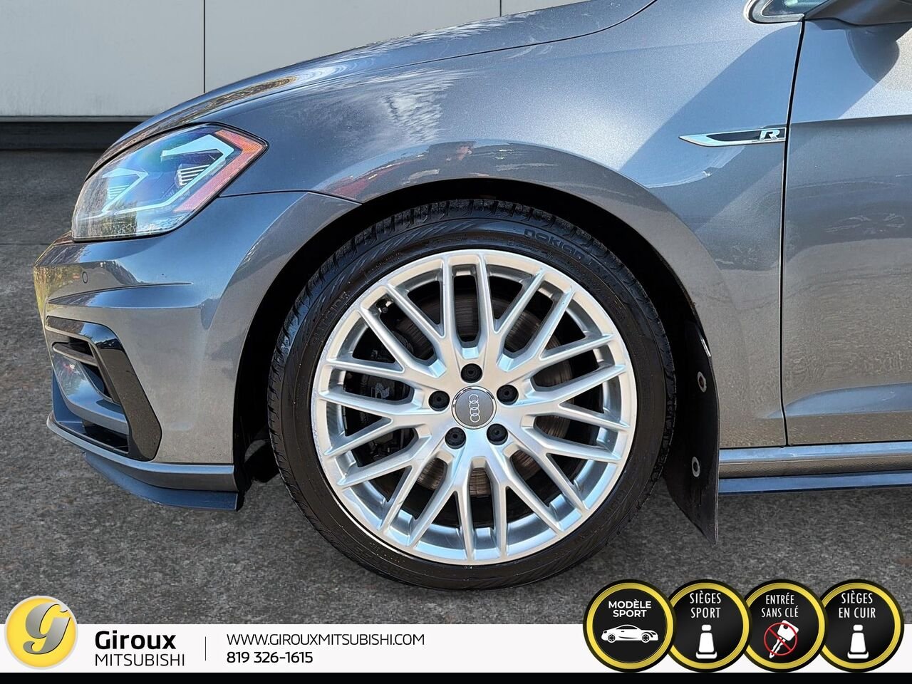 2019 VOLKSWAGEN GOLF R Grey Sainte-Agathe-des-Monts - photo #6