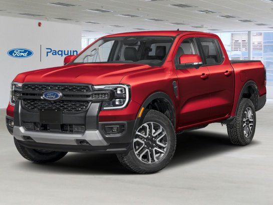2026 Ford Ranger LARIAT cabine SuperCrew 4RM caisse de 5 pi Ruby Red Metallic Tinted Clearcoat