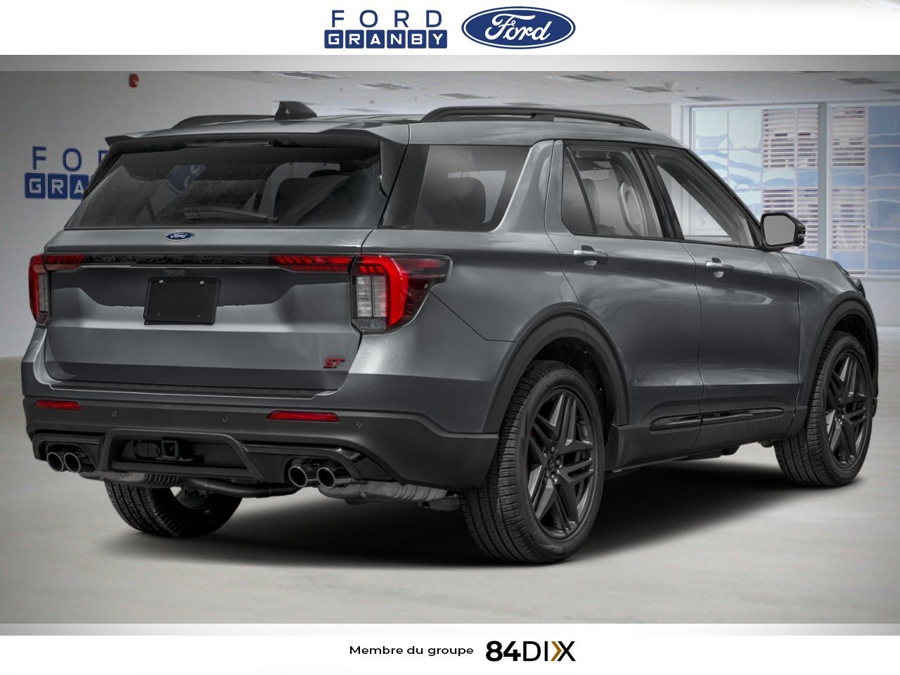 2026 Ford Explorer Carbonized Grey Metallic Granby - photo #1
