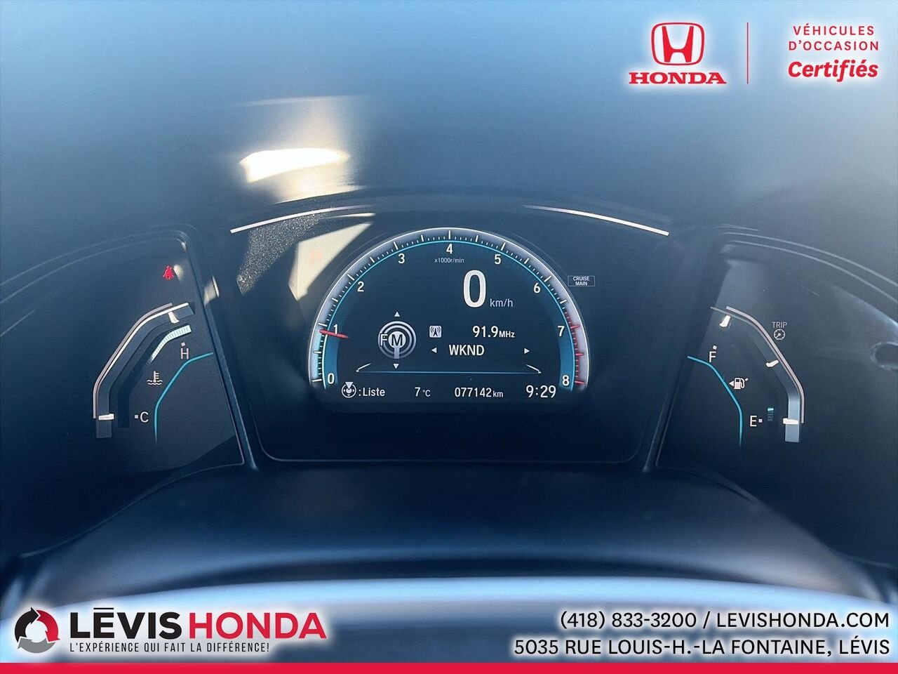 2018 Honda Civic Berline LX CVT Silver Lévis - photo #19