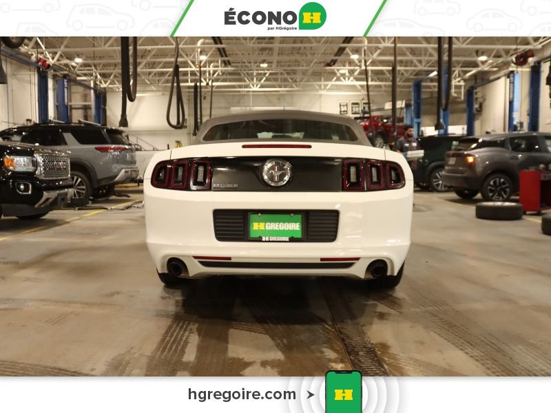 Ford Mustang 2014 Blanc Laval - photo #6