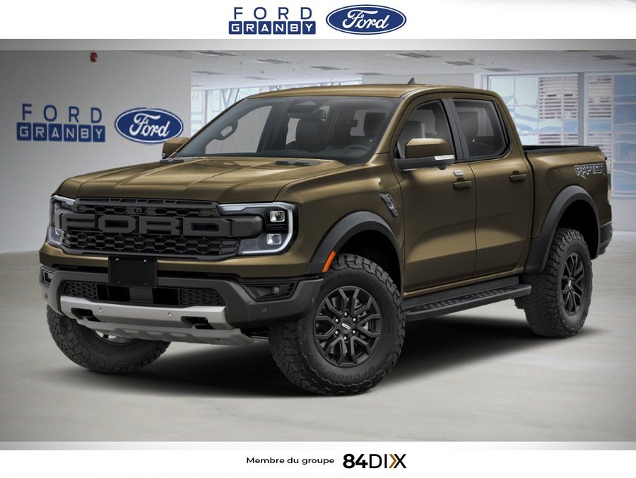 Ford RANGER Raptor cabine SuperCrew 4RM caisse de 5 pi 2026 Vert
