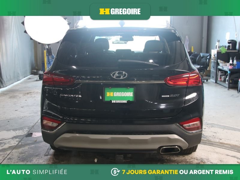 Hyundai Santa Fe 821912 | Ultimate AWD AUTO A/C MAGS CUIR TOIT NAV CAM RECUL 2020 Noir Laval - photo #5