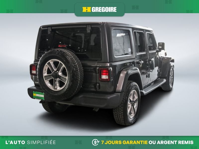 Jeep Wrangler SH0444 | Unlimited Sport 80th Anniversary 4WD AUTO A/C MAGS 2021 Gris Laval - photo #7
