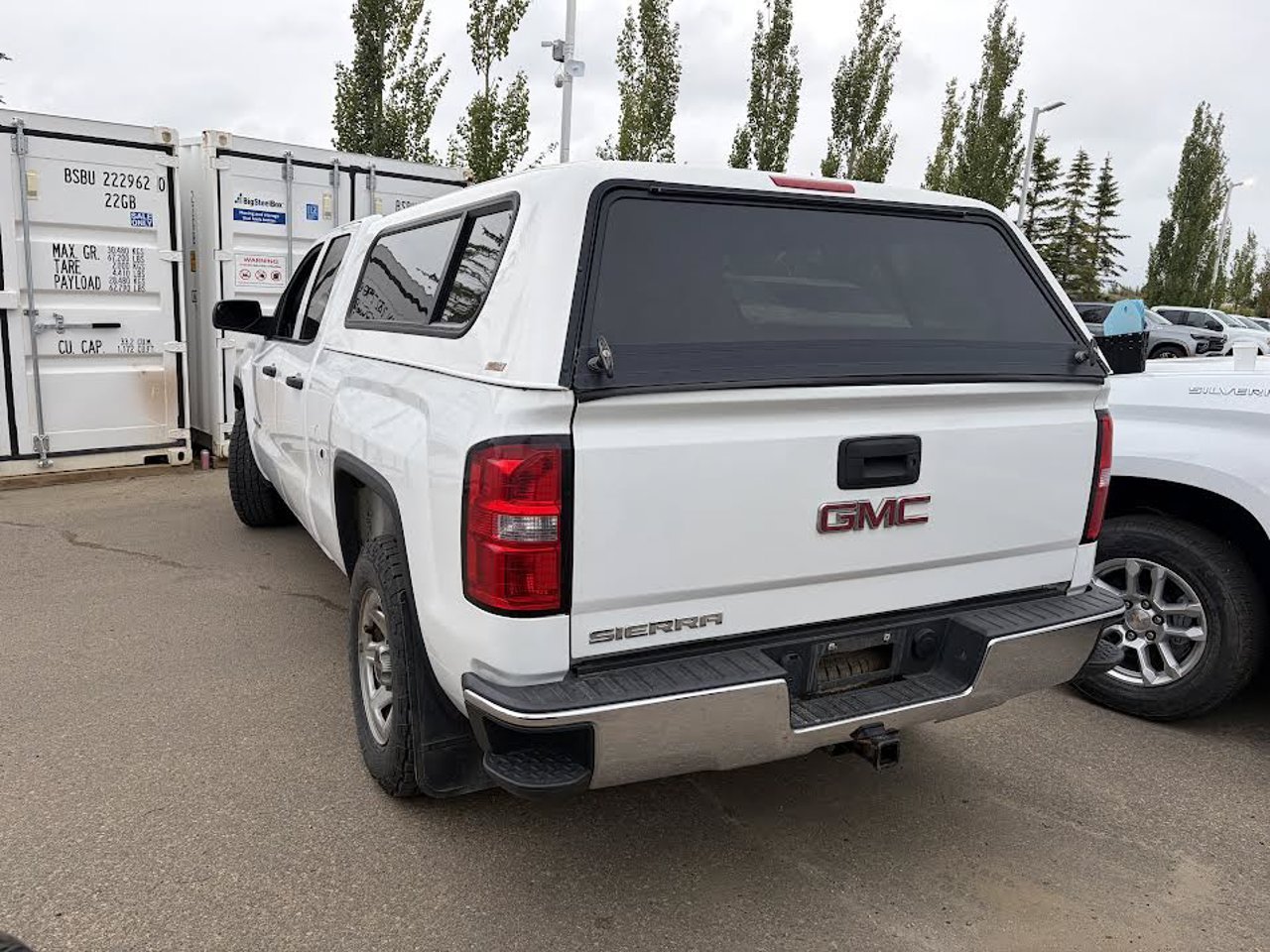 2015 GMC Sierra 1500 2WD Double Cab 143.5 White Sherwood Park - photo #3
