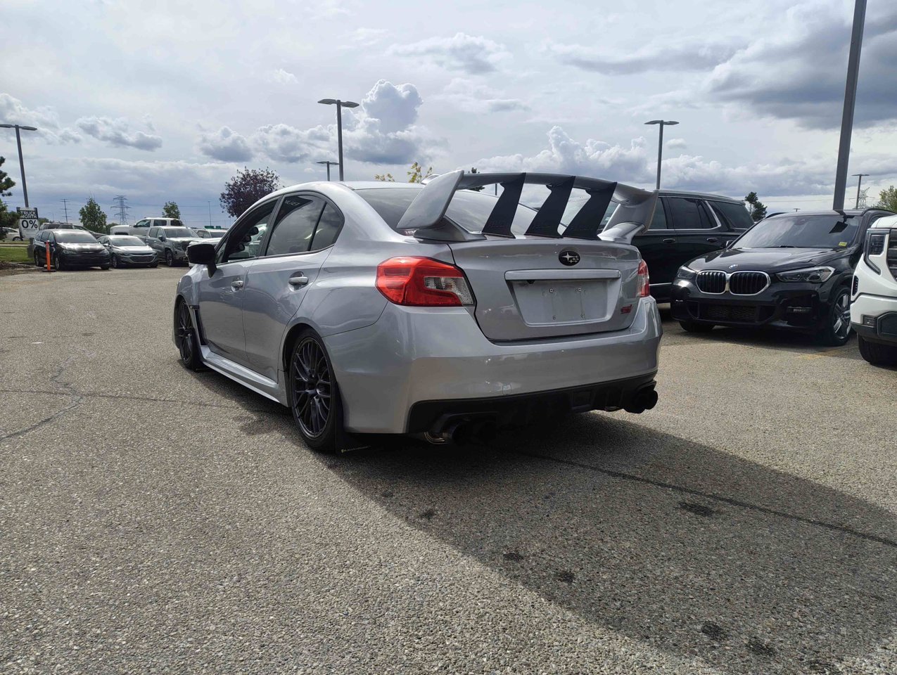 2015 Subaru WRX STI 4dr Sdn STI Man w/Sport Pkg Grey Sherwood Park - photo #4
