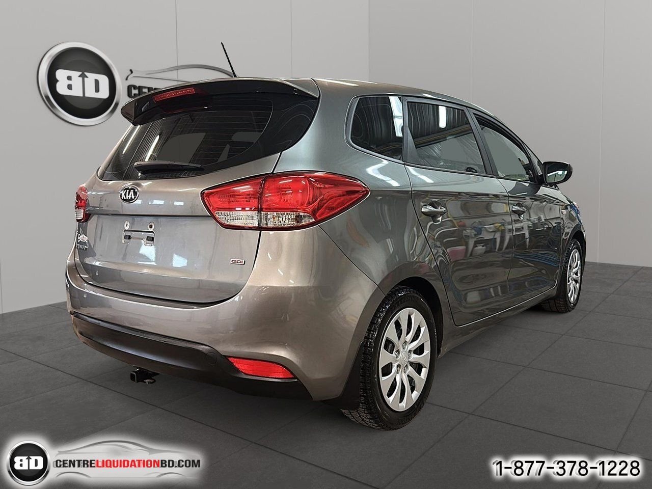 Kia Rondo LX familiale 4 portes BM | A8559 2015 Gris Granby - photo #4