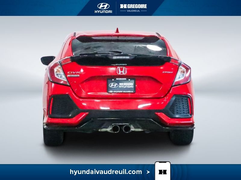 Honda Civic YA868 | Sport 2018 Rouge Laval - photo #8