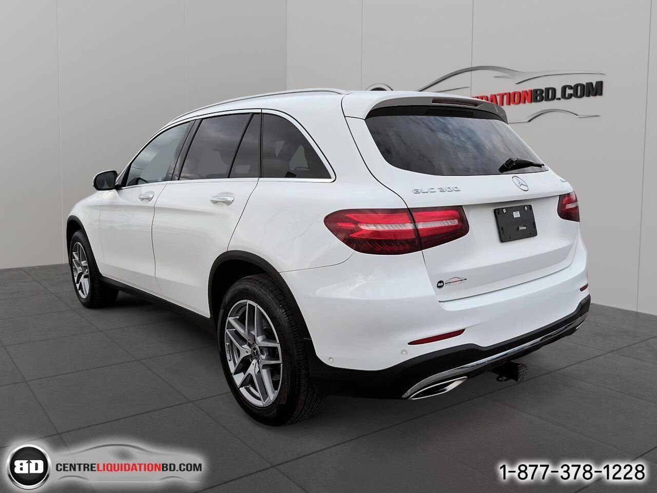 2017 Mercedes-Benz GLC GLC 300 4 portes 4MATIC | BD0430 White Granby - photo #6