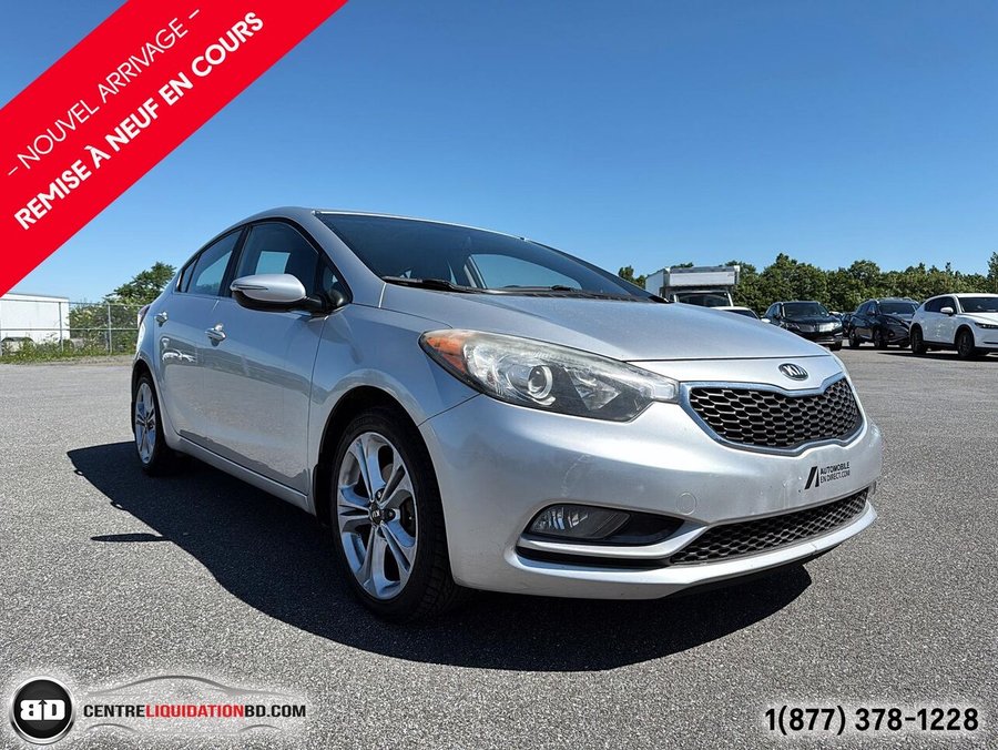 2015 Kia Forte Berline 4 portes, boîte manuelle, EX Silver