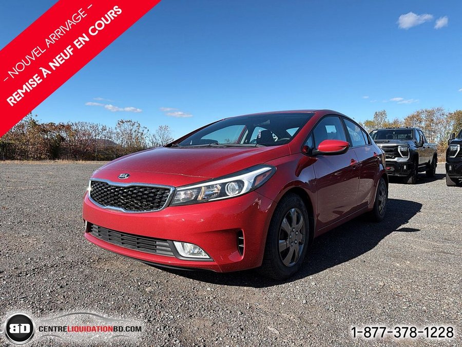 2018 Kia Forte LX+ BA Red
