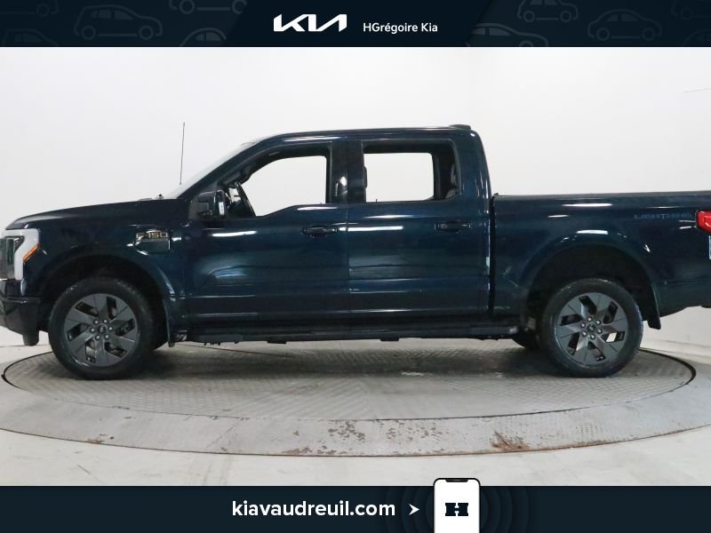 Ford F150 KA8110A | LARIAT AWD A/C CUIR GR ELECT MAGS CAM RECUL BLUETO 2023 Noir Laval - photo #4