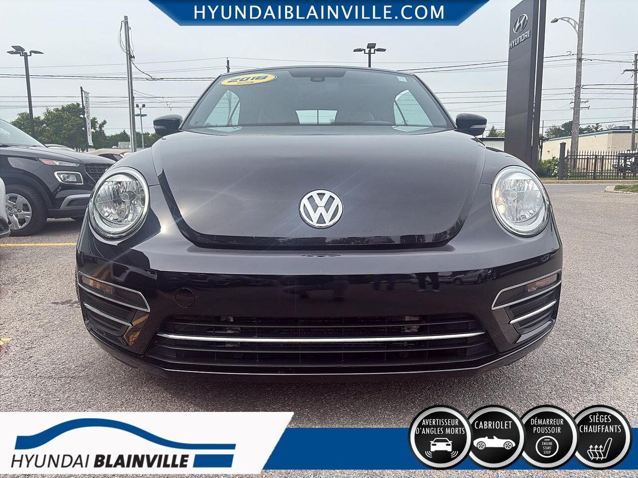 Volkswagen Beetle Décapotable 2018 Noir Blainville - photo #1