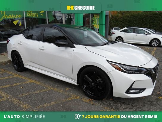 2022 Nissan Sentra SR Midnight Edition White