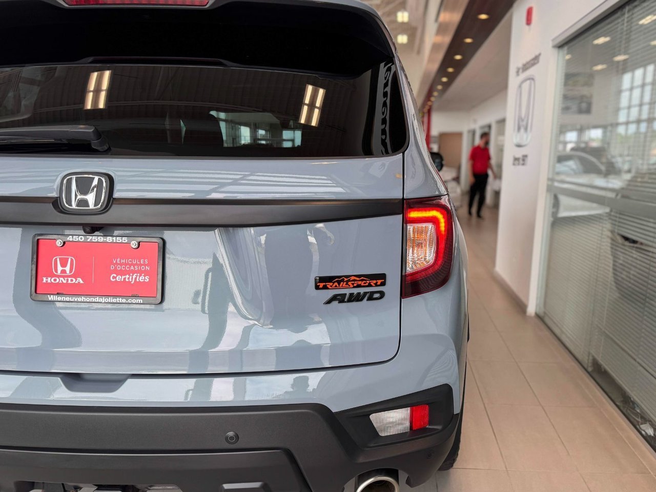 Honda Passport 2023 Gris Notre-Dame-des-Prairies - photo #10