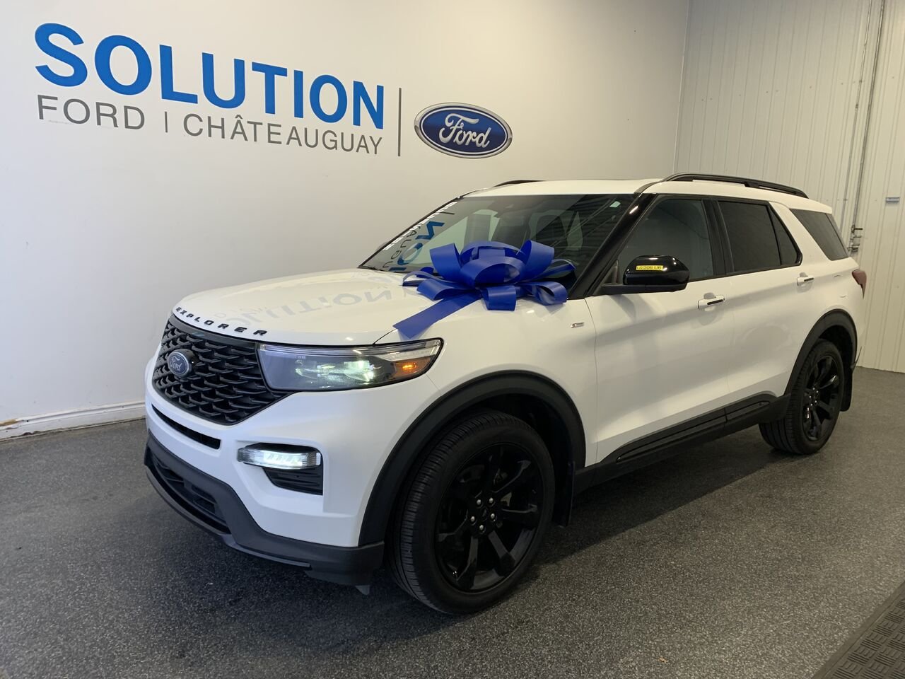 Ford Explorer ST LINE AWD EXPLORER ST LINE AWD 2023 Blanc Châteauguay - photo #0