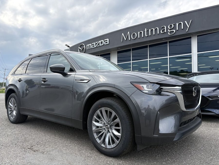 MAZDA CX-90 hybride rechargeable GS-L TI 2026 Gris mécanique métallisé