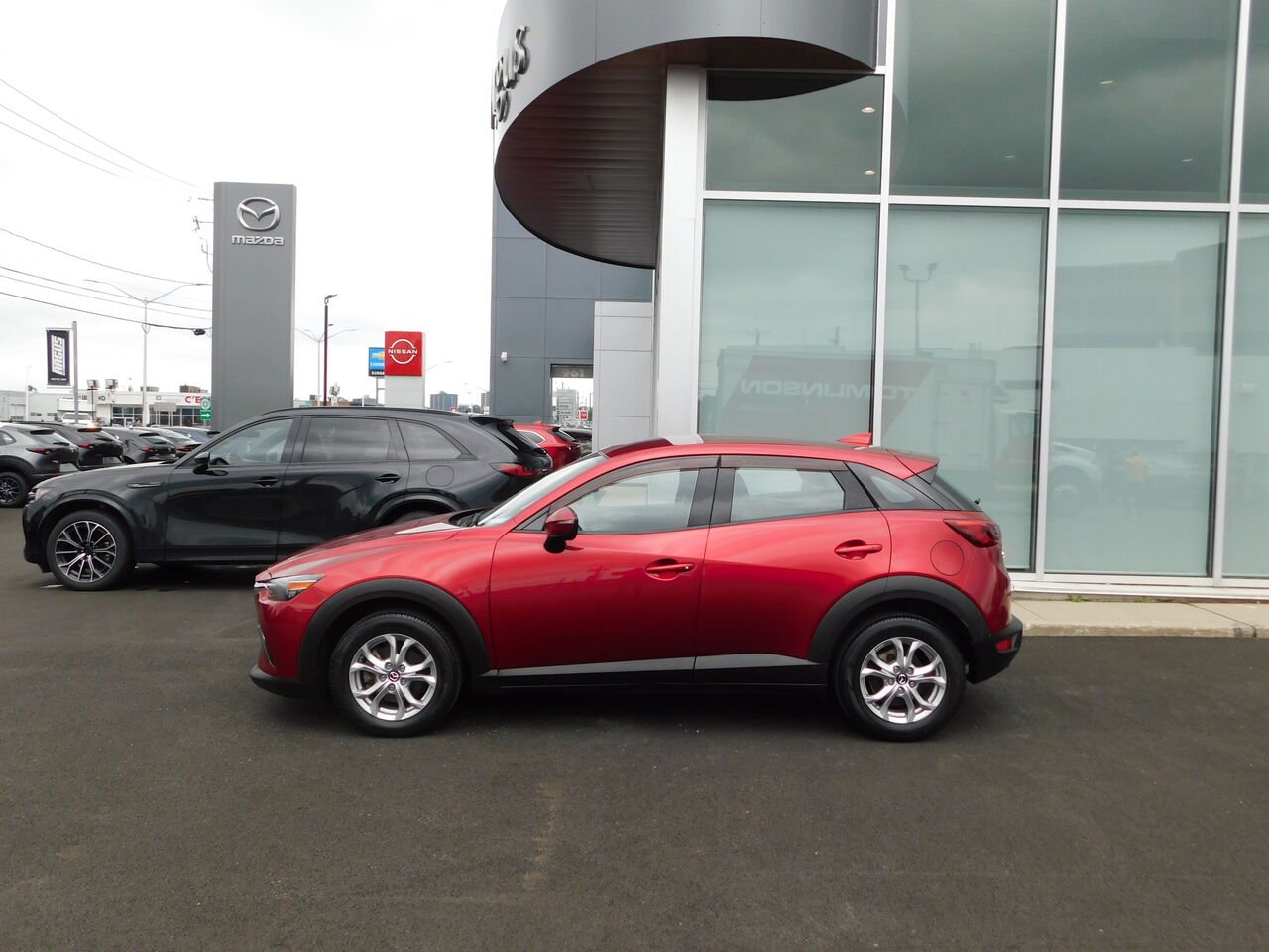 2019 Mazda CX-3 GS TI BA Red Gatineau - photo #0