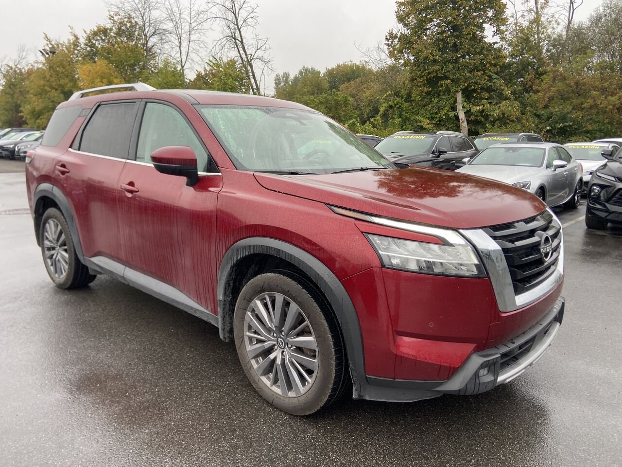2023 Nissan Pathfinder SL | AWD | CUIR | TOIT PANO | *579-888-9954* TEXTOS Red Saint-Jérôme - photo #2