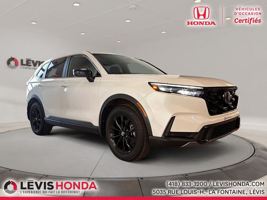 2025 Honda CR-V hybride EX-L Traction Intégrale White