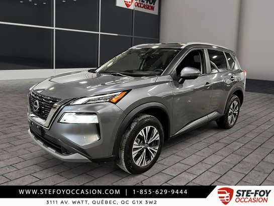 2023 Nissan Rogue SV SV TRACTION INTEGRALE TOIT OUVRANT SIEGES CHAUFFANTS, CARPLAY, CAMERA DE RECUL, VOLANT CHAUFFANT Grey