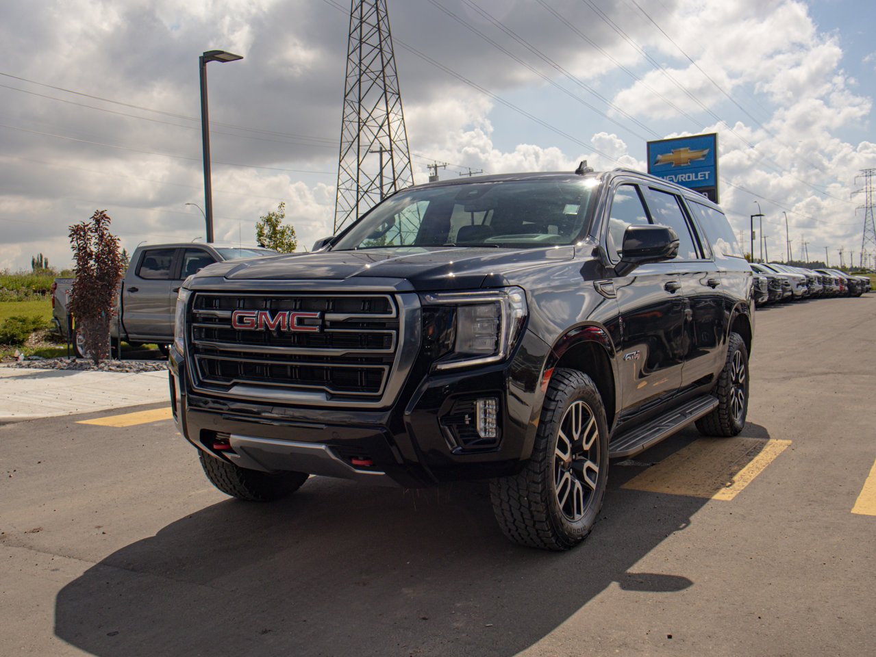 2024 GMC Yukon XL 4WD 4dr AT4 Black Sherwood Park - photo #3