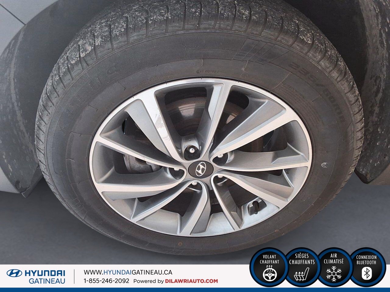 2019 HYUNDAI SANTA FE S Black Gatineau - photo #6