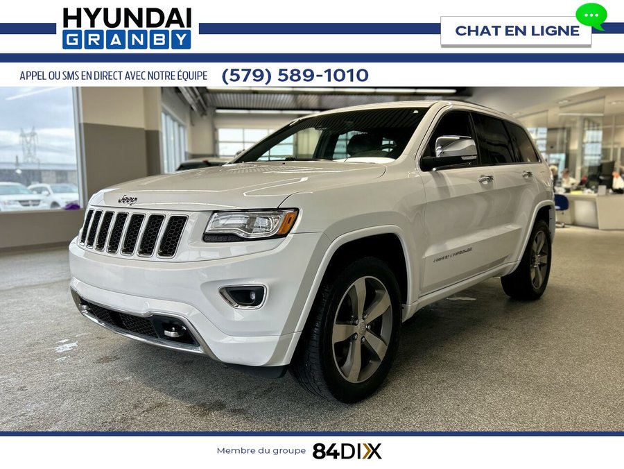 Jeep Grand Cherokee Overland 2015 Blanc