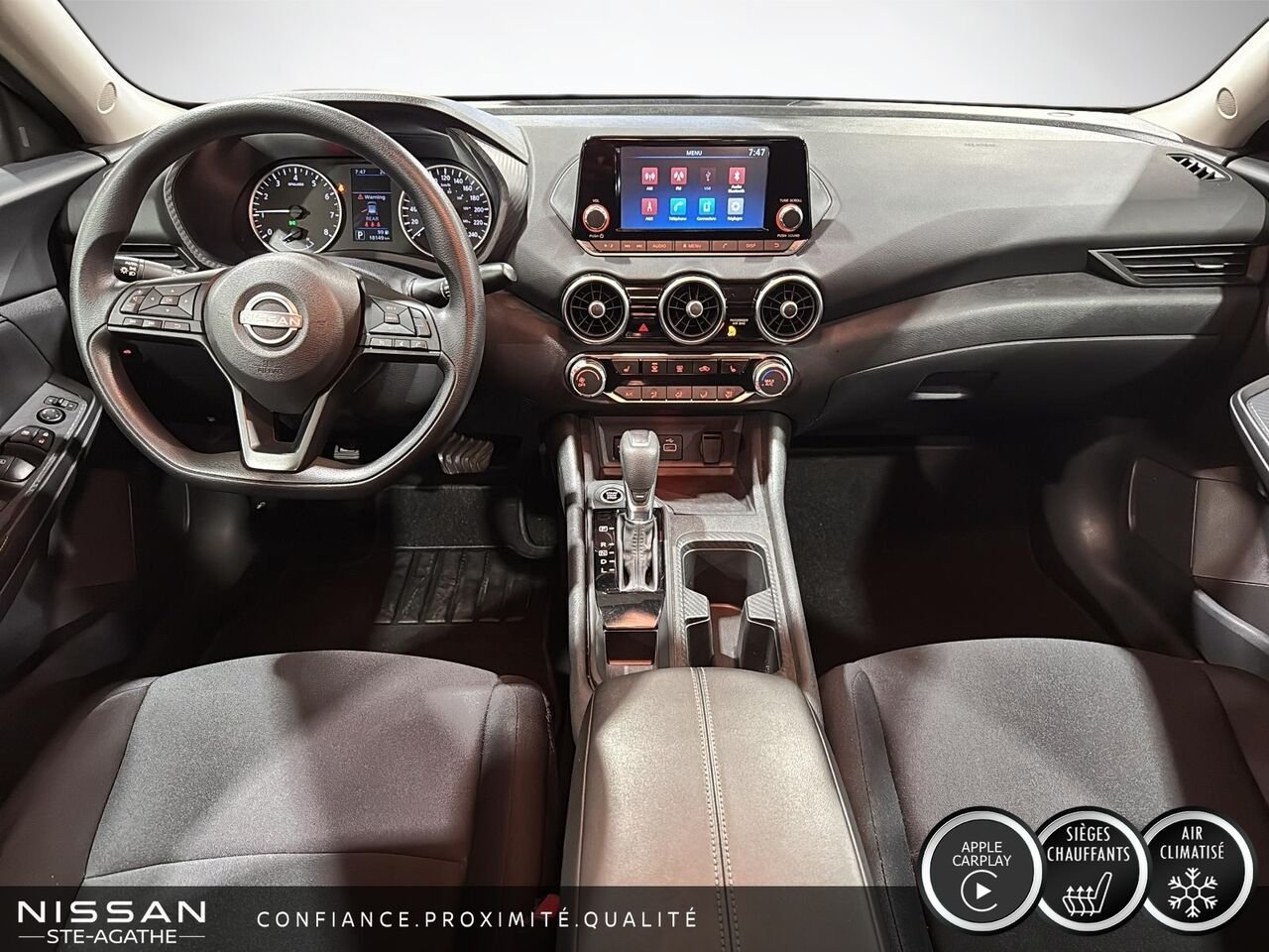 Nissan Sentra S Plus | AUTOMATIQUE | APPLE CARPLAY | UN SEUL PROPRIÉTAIRE 2024 Gris Saint-Jérôme - photo #9