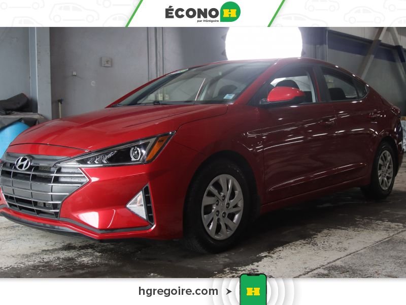 Hyundai Elantra 821042 | ESSENTIAL AUTO A/C GR ELECT CAMERA RECUL 2019 Rouge Laval - photo #2