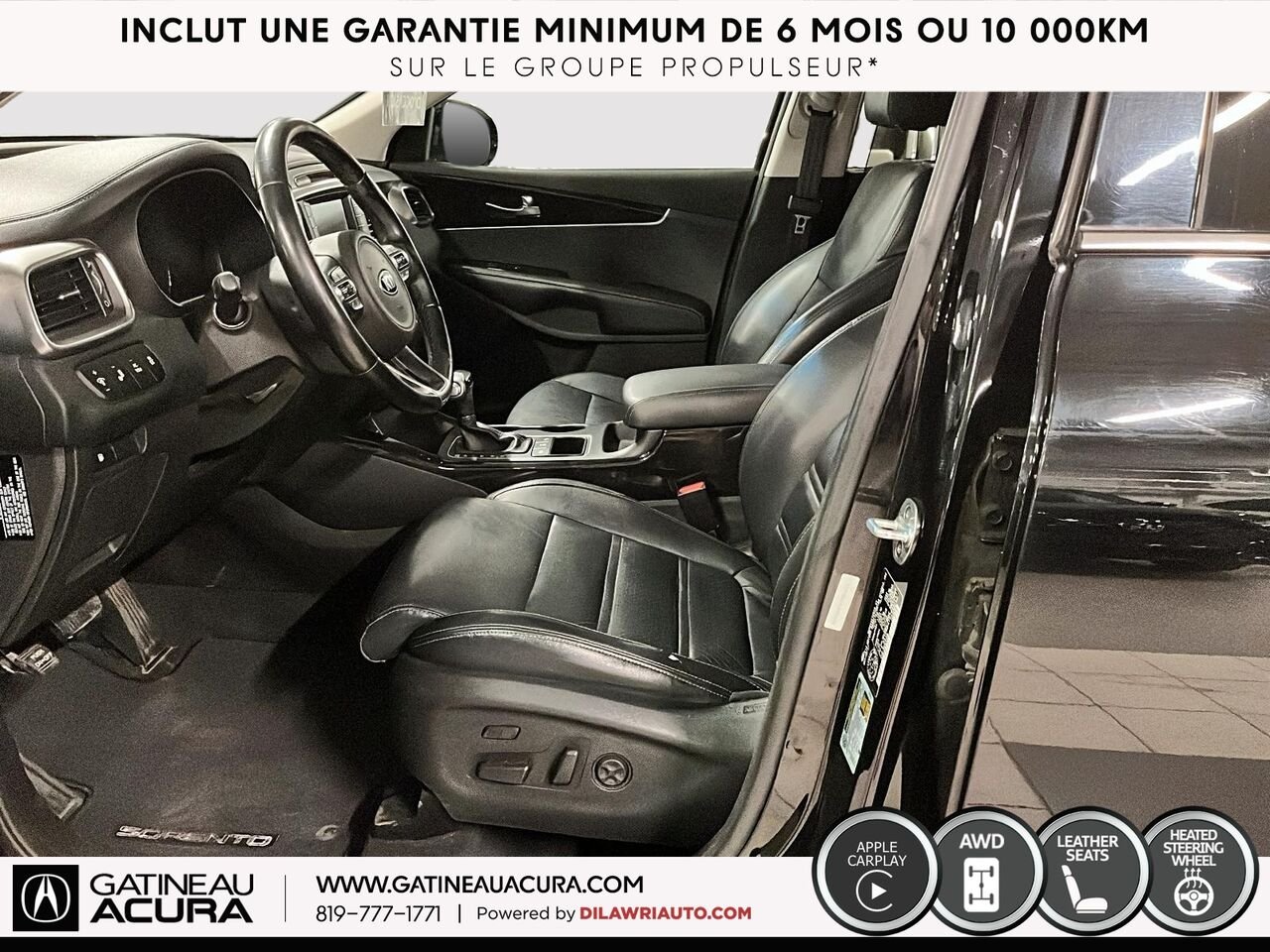 2018 Kia Sorento EX Turbo AWD Black Gatineau - photo #23