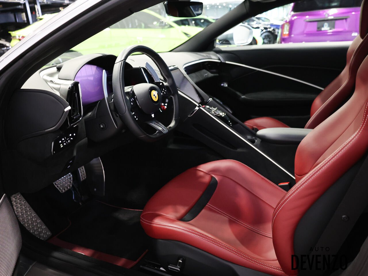2021 Ferrari Roma Grey Saint-Eustache - photo #11