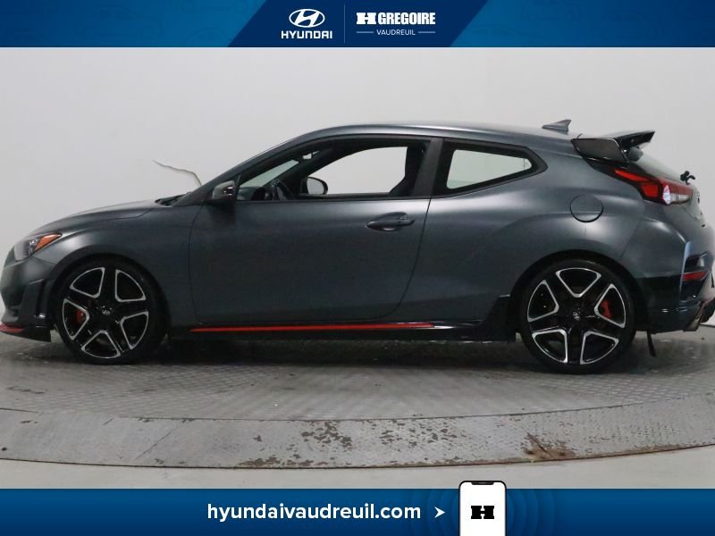 2022 Hyundai Veloster Grey Blainville - photo #5