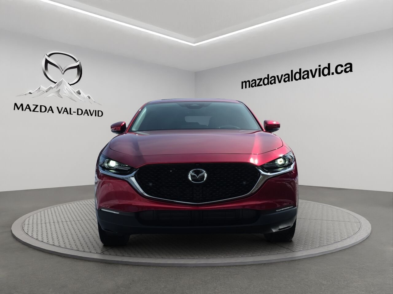 2026 Mazda CX-30 GT, awd, toit ouvrant, Écran 360 degré, Navigation, chargeur sans fil pour cellulaire Soul Red Crystal Metallic Val-David - photo #2