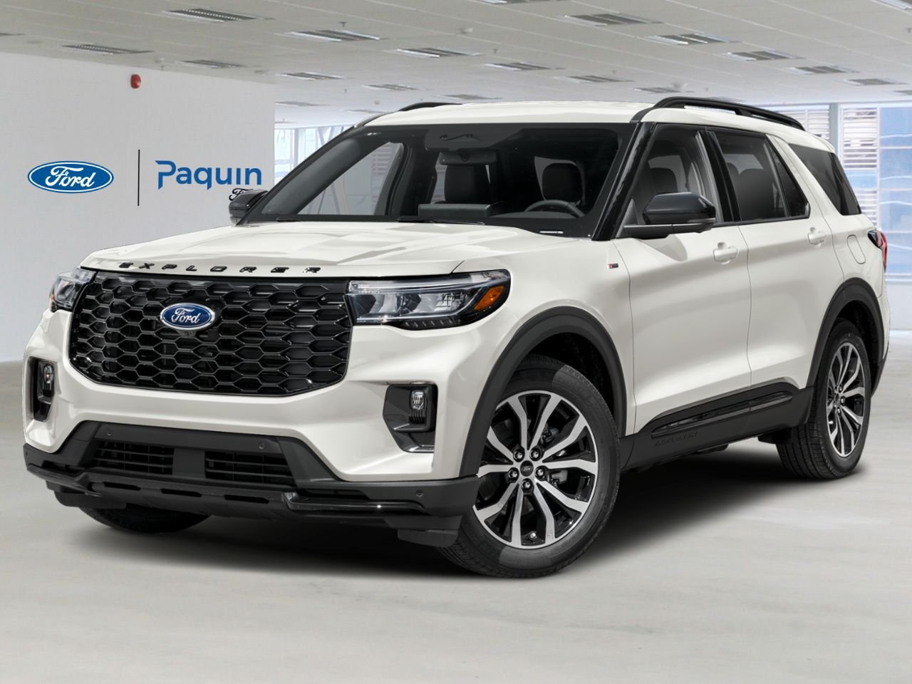 2027 Ford Explorer Star White Metallic Tri-Coat Rouyn-Noranda - photo #0