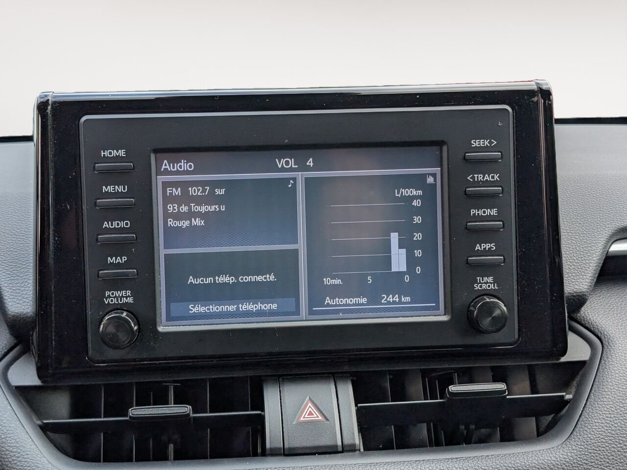 Toyota RAV4 LE/SIÈGES CHAUFFANTS/CAMÉRA DE RECUL/BLUETOOTH/AC/ 2021 Noir Sherbrooke - photo #9