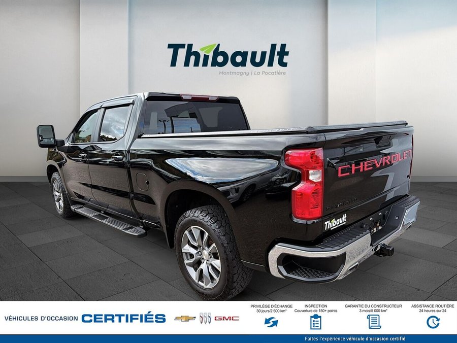 2021 CHEVROLET SILVERADO 1500 LT cabine multiplace 4RM 157 po Black